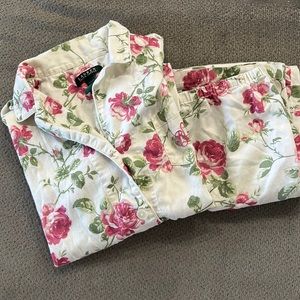 Floral Ralph Lauren pajama set